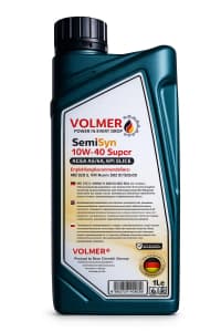 Volmer SemiSyn 10W-40 Super Motor Yağı, 1 L — şəkil 1