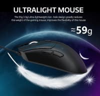 Oyun siçanı Attack Shark R1 Black — şəkil 6