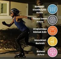 Rolik 8101 Tənzimlənən Uşaq Rolikləri — şəkil 1