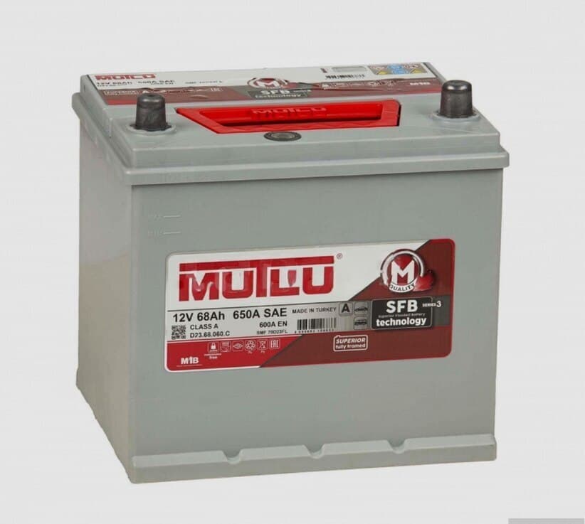 Akkumulyator Mutlu SMF 68 Ah