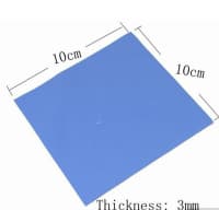 Termal pad 2 mm 6W/mk 10x10 sm — şəkil 6