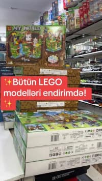 Müxtəlif çeşiddə leqo dəstləri — şəkil 10