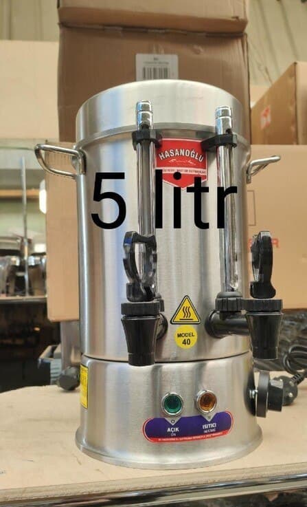 Samovar Paslanmayan polad material