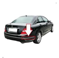 Arxa bufer nikeli Mercedes W204 C204 — şəkil 7