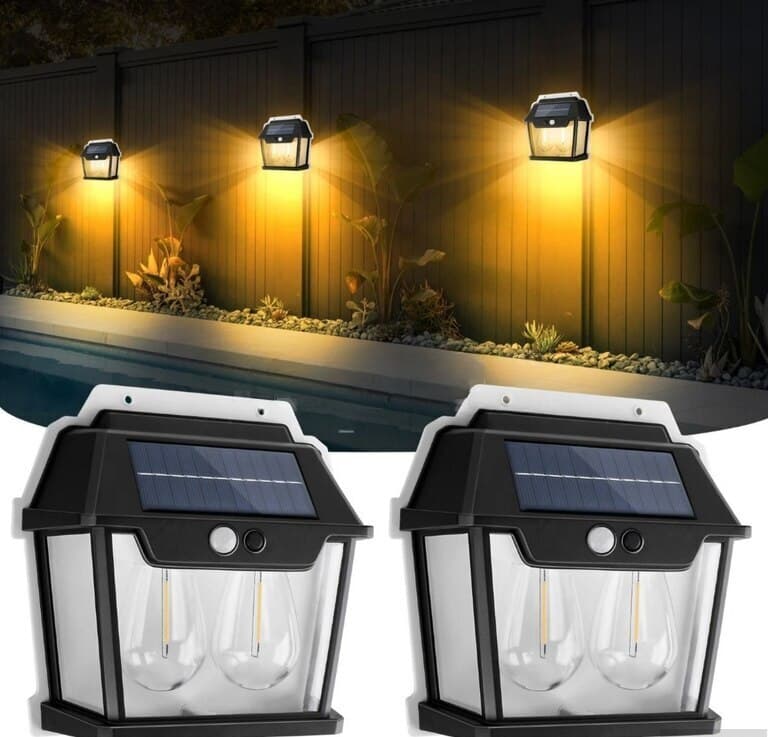 Günəş enerjili dekorativ küçə lampası 28W