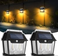 Günəş enerjili dekorativ küçə lampası 28W — şəkil 1