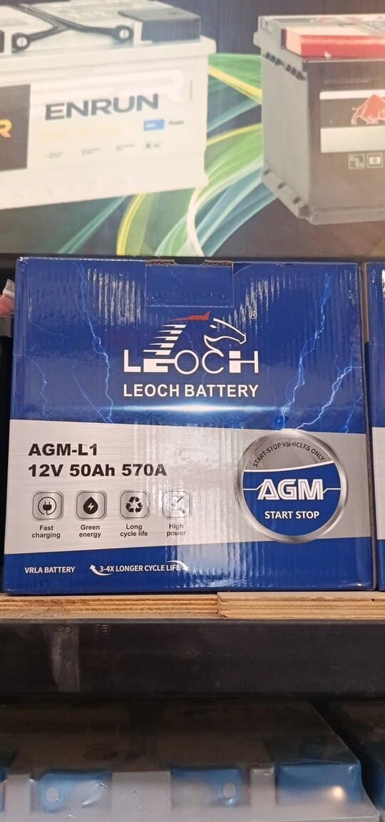 Akkumulyator Leoch 50AGM