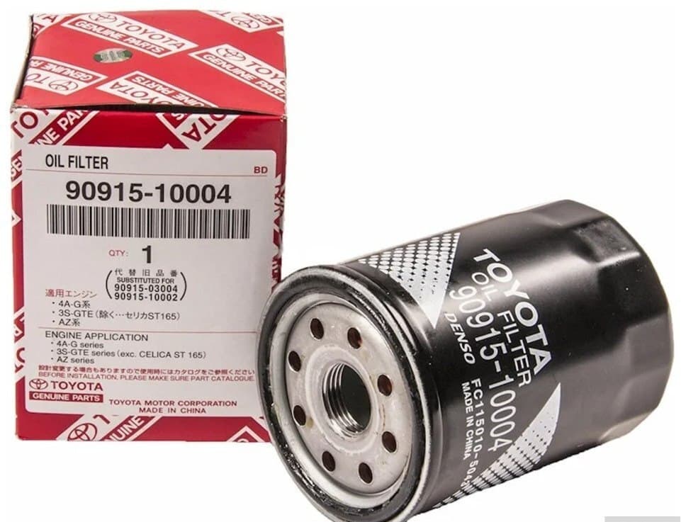 Yağ filtri Toyota və Lexus 9091510004