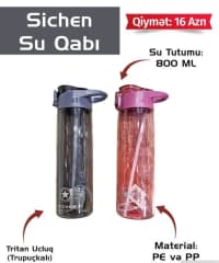 Termos Plastik material, Qarışıq rəng — şəkil 9