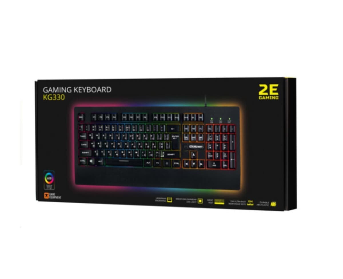 Klaviatura 2E Gaming KG330 LED