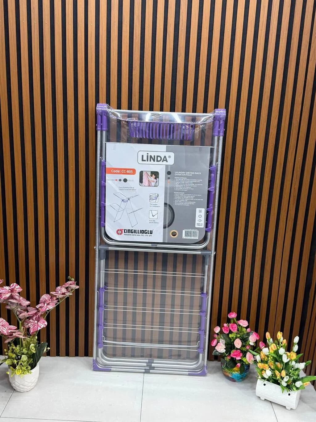 Linda CC-805 Qatlanan Paltar Quruducu Stend