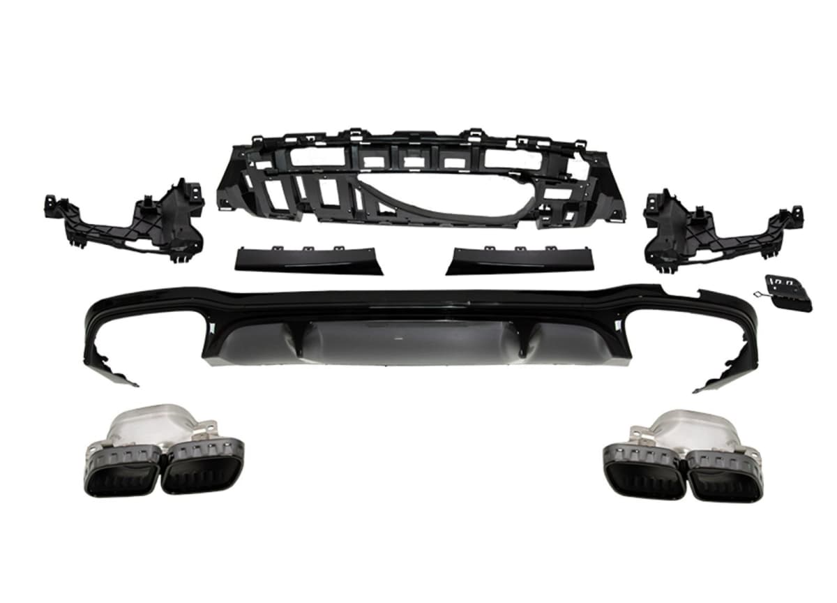 Arxa diffuzer Mercedes W213 AMG E63 2020