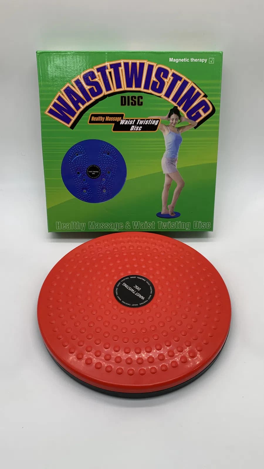 Balans diski waisttwisting, qırmızı