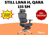 Qara rəng, Ofis üçün kreslo — şəkil 1