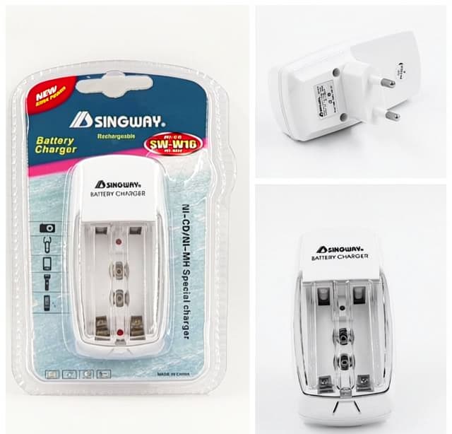 Singway SW-W16 Batareya Doldurucu Adapter