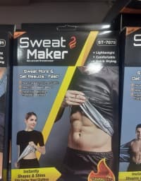 Kişi üçün sauna effektli arıqladıcı idman maykası — şəkil 13