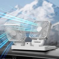 Avtomobil üçün günəş panelli mini ventilyator — şəkil 1