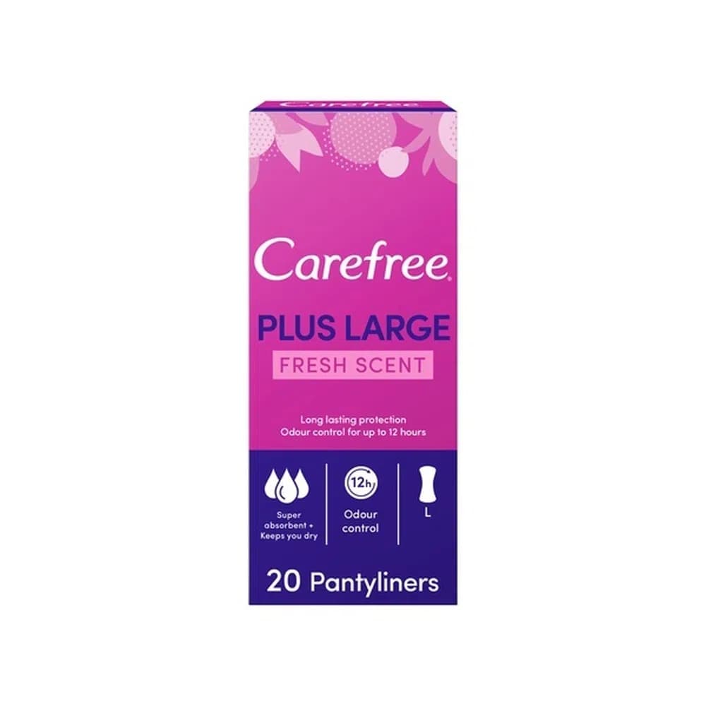 Carefree Plus Large Fresh Scent Gündəlik Bez, 20 ədəd