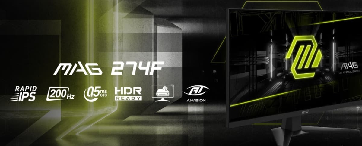 Monitor MSI Gaming MAG 274F 27 inch 200Hz
