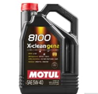 Motul 8100 X-Clean Gen2 5W40 5L Mühərrik Yağı — şəkil 1