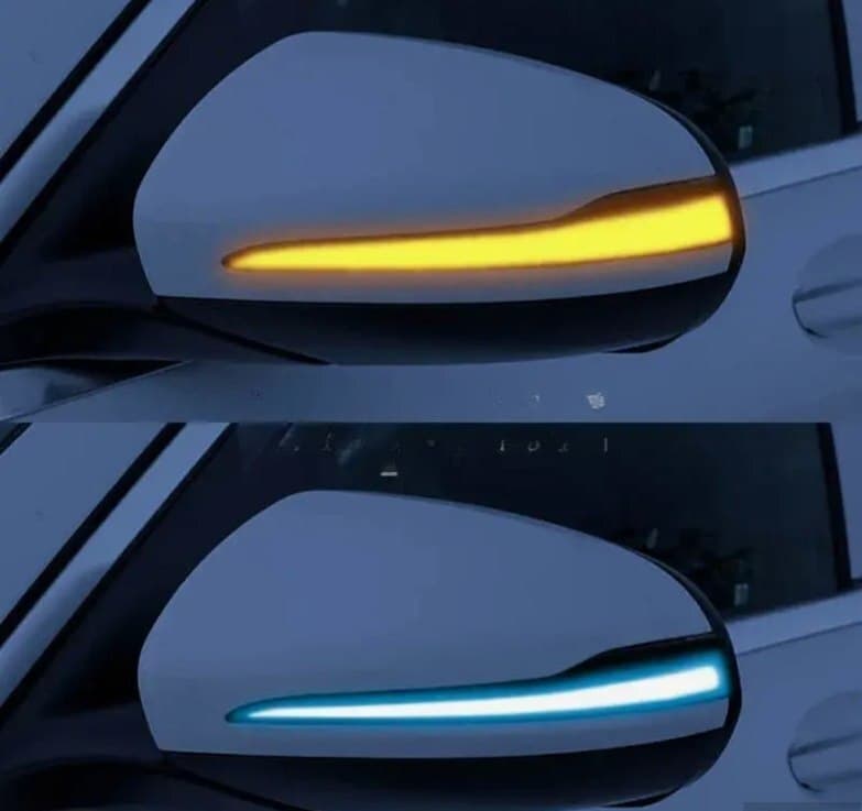 Güzgü led işıqları Mercedes W205, GLC, W222