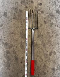 Dırmıq 4 dişli metal — şəkil 2