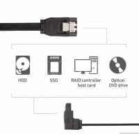 Qızılı rəng data kabel, SATA — şəkil 7