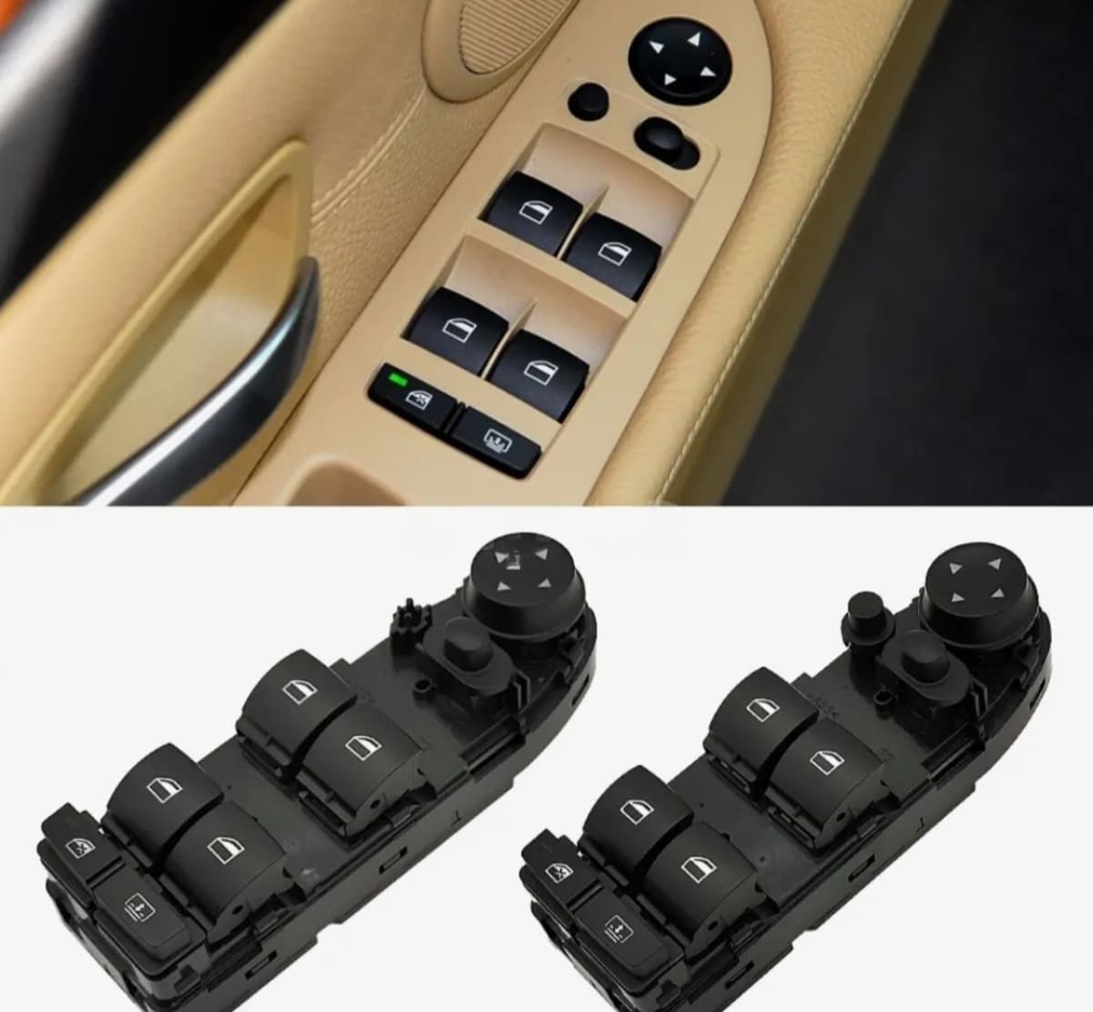 Şüşə qaldıran düymə bloku BMW F06, F07, F10, X3, F25