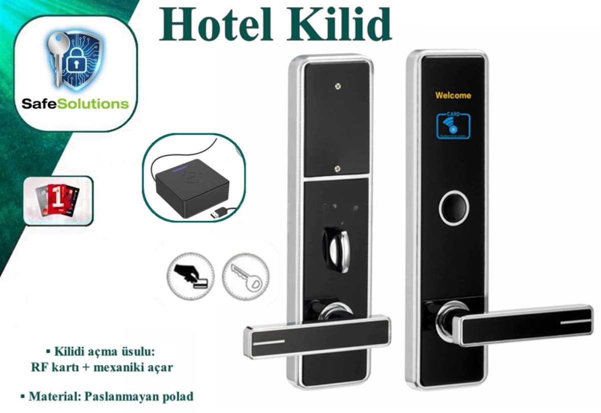 Otel üçün Elektron Qapı Kilidi 20E-S