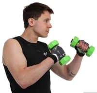 Fitnes üçün müxtəlif çəkili qantellər — şəkil 4