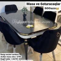 Masa-stul dəsti, Qarışıq rəng — şəkil 10