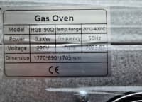 HGB-90Q 3 Mərtəbəli Qazlı Çörək və Şirniyyat Sobası — şəkil 8