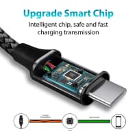Qızılı rəng data kabel, USB — şəkil 3