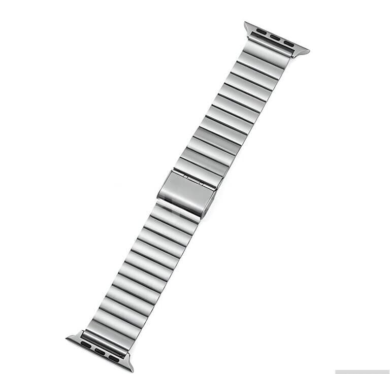 Greatcase Apple Watch üçün Silver Polad Kəmər