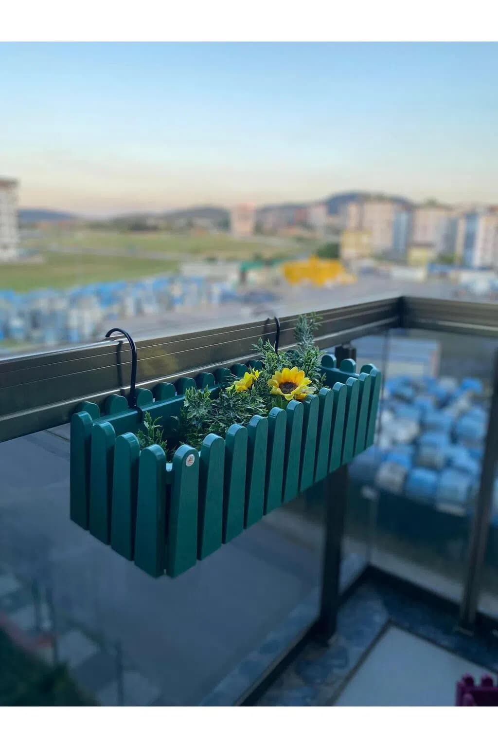 53 sm Uzunluqda Balkon Dibçəyi