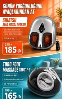 Ayaq masaj aparatı Todo Foot Massage TD001F-3 — şəkil 1