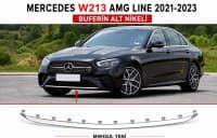 Ön buferin alt nikeli Mercedes W213 AMG Line — şəkil 1
