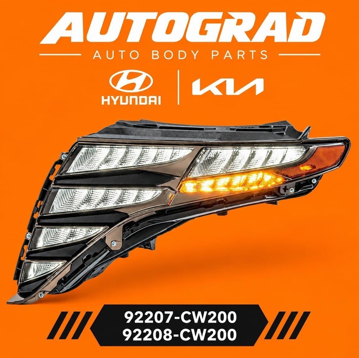 Ön fara Hyundai Tucson 2020-2023