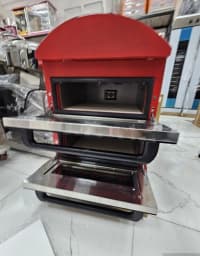 2 Kameralı Peşəkar Elektrikli Pizza Sobası 4.0 kW — şəkil 3