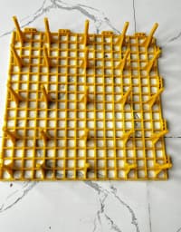 Plastik setka toyuq altlığı 50x50sm — şəkil 6
