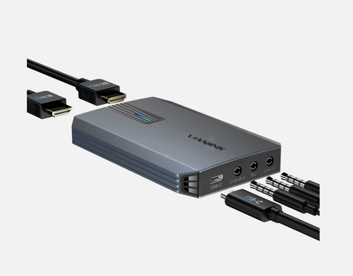 Video Capture Card 4K 30Hz / 1080P 120Hz Dual HDMI