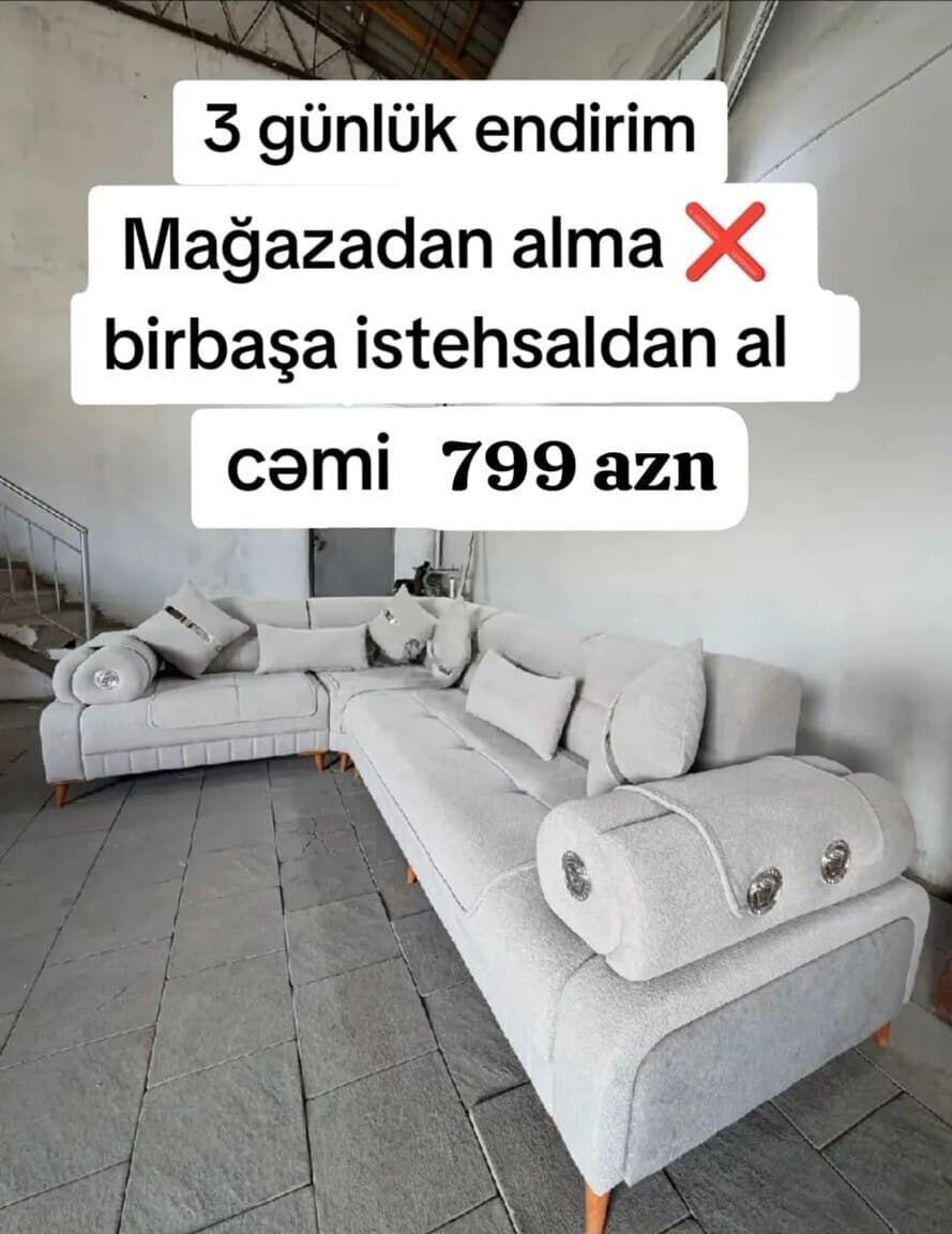 Künc divan, Qarışıq rəng