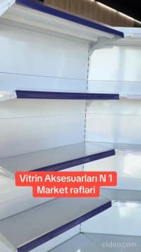 Market vitrinləri və ticarət avadanlıqları — şəkil 9