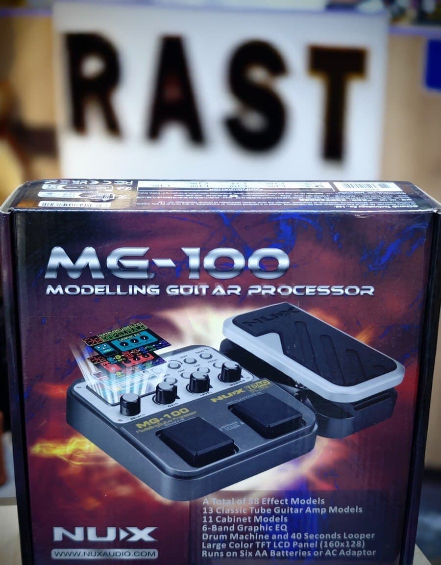 Gitara pedalı MG-100 Multi Effekt Prosessoru