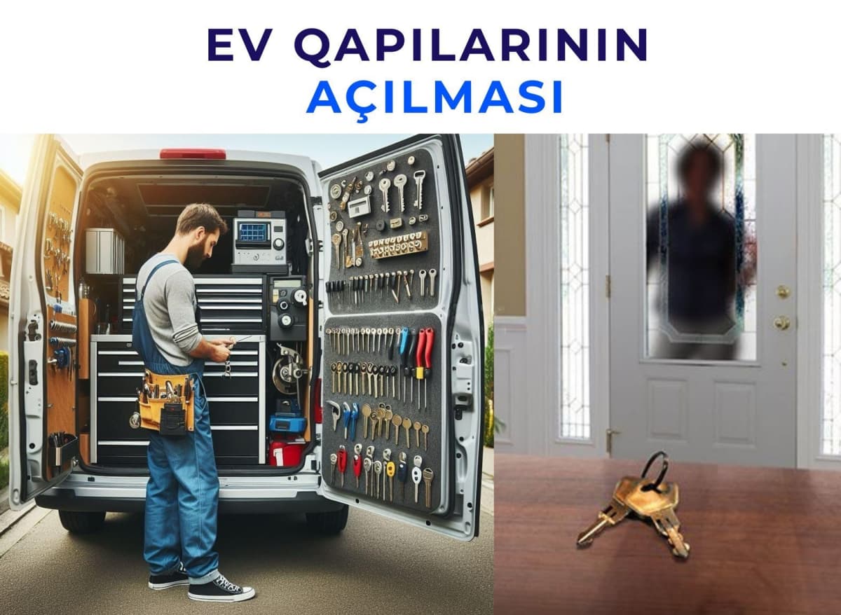 Çilingər xidməti: Ev qapılarının açılması
