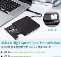 Xarici DVD RW Writer USB Type-C — şəkil 3