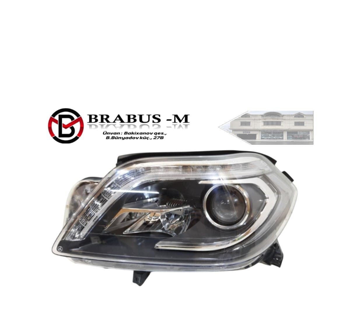 Fara Mercedes ML W166 Full LED 2015