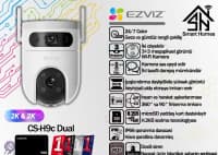 Müşahidə kamerası Ezviz CS-H9c 3MP+3MP — şəkil 1