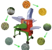 Grass Crusher 9ZF-400-24 Yem Üyüdən Avadanlıq — şəkil 4