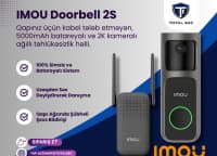 Ağıllı qapı zəngi Imou Doorbell 2S 2K — şəkil 1